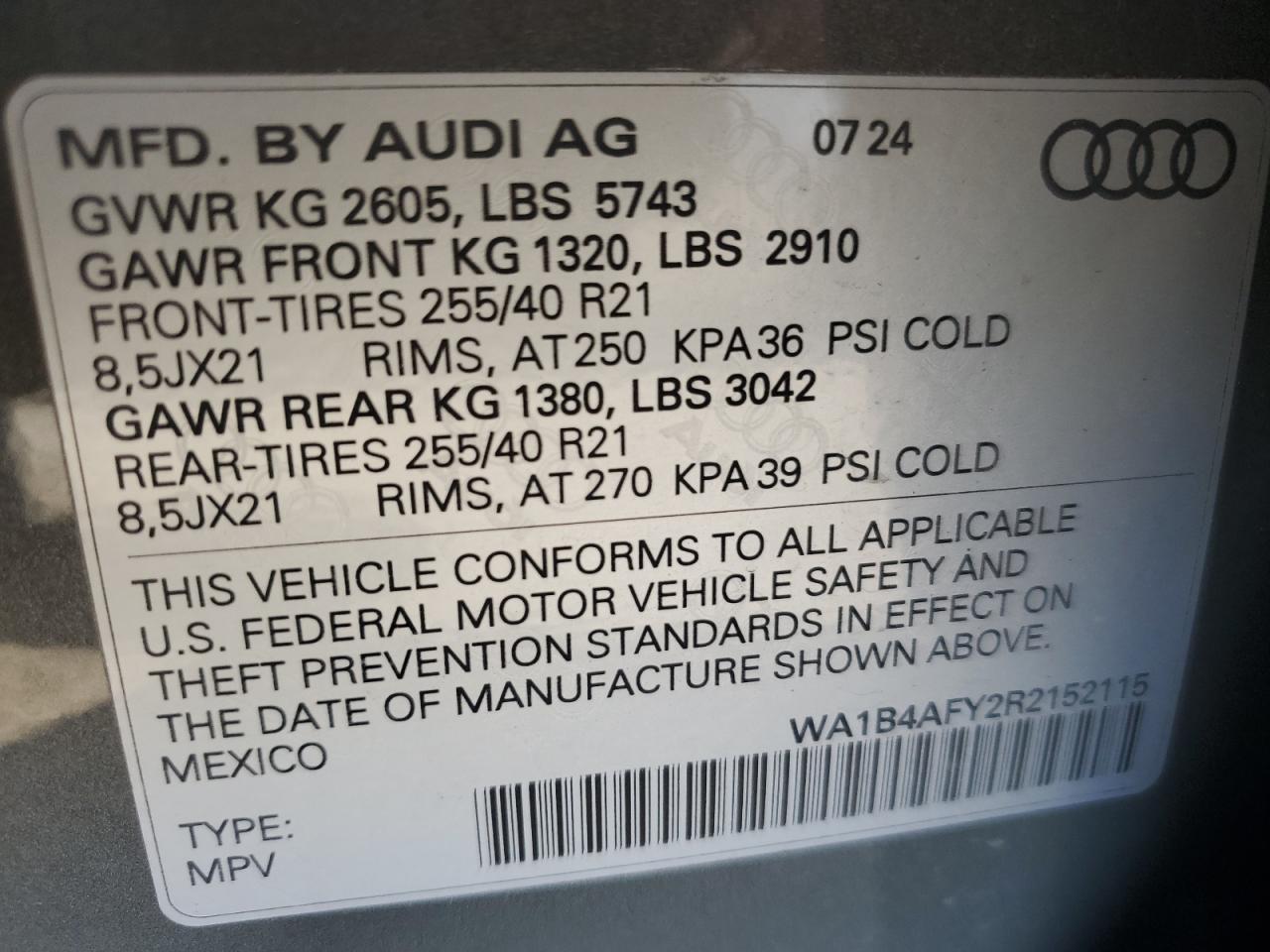 Audi Sq Premium Plus