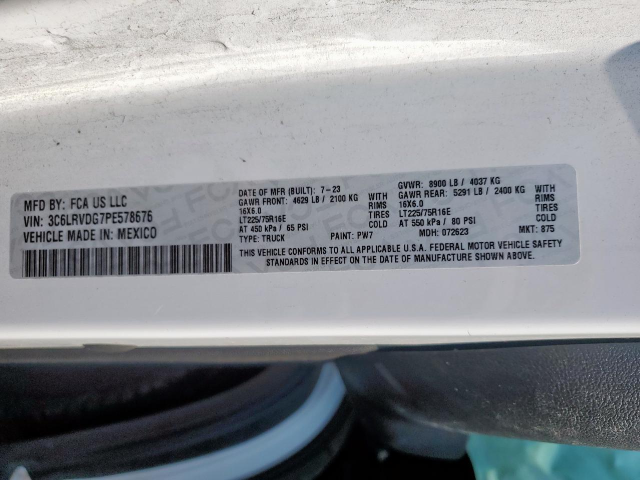 Ram Promaster 2500 High