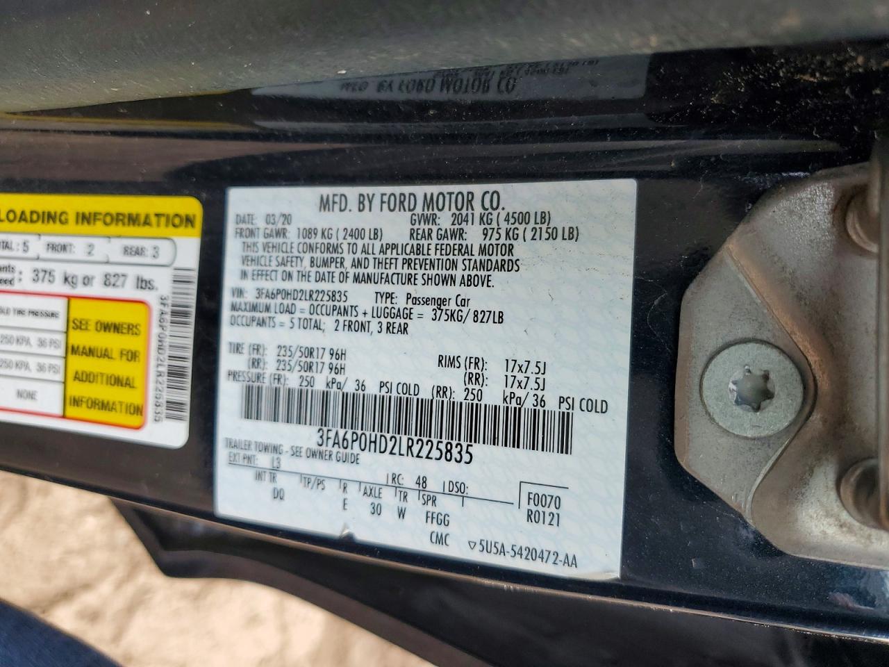 Ford Fusion Se