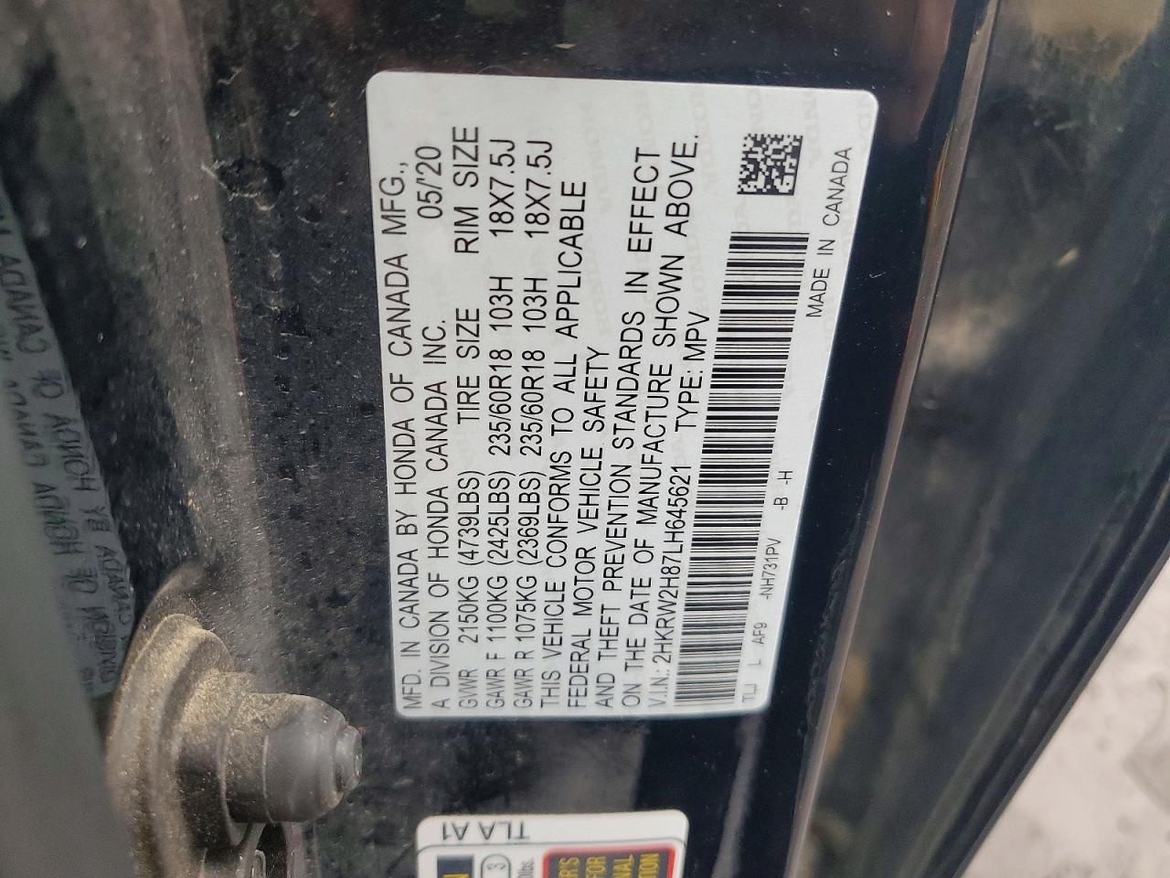 Honda Crv Exl