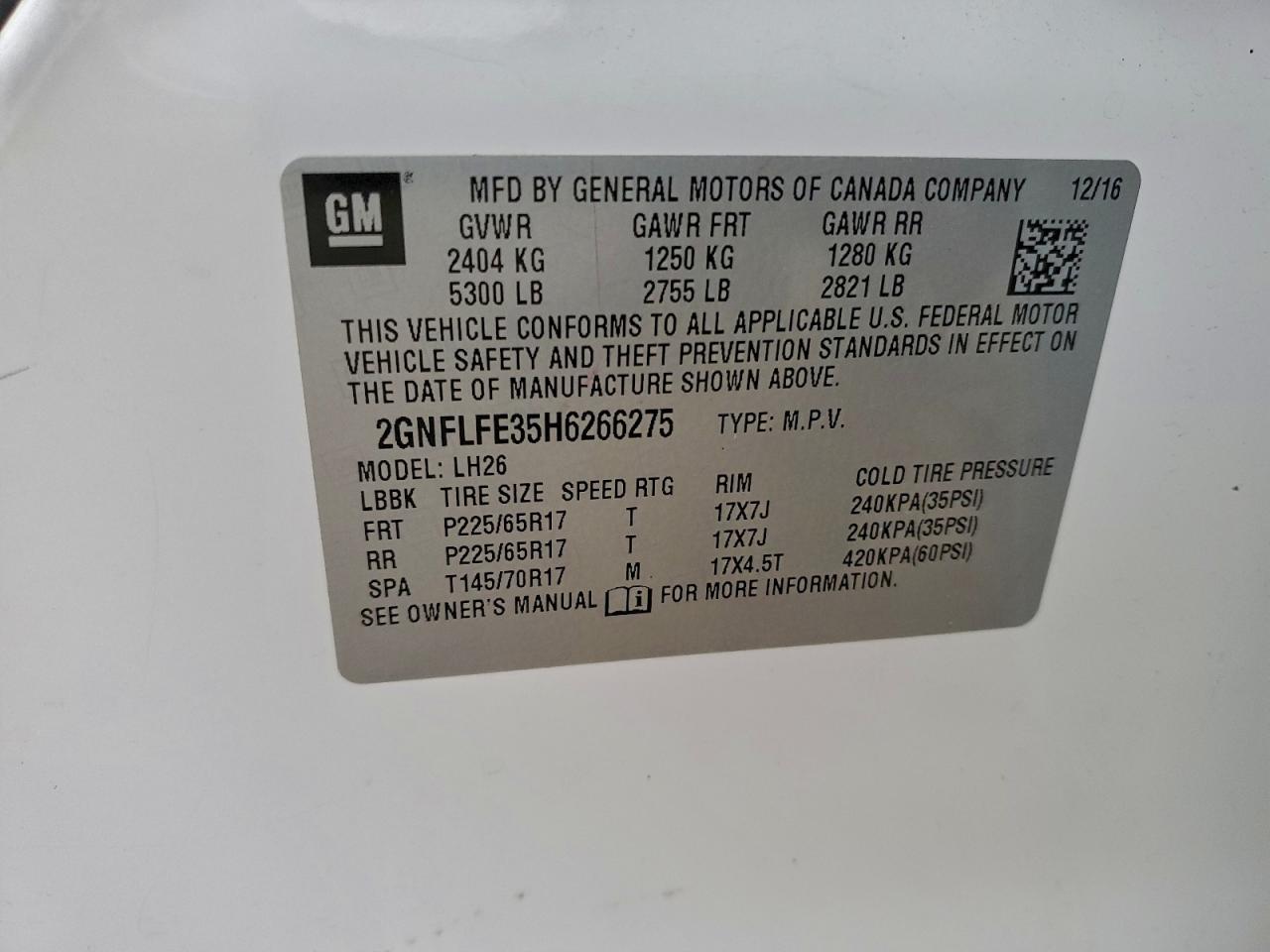 Chevrolet Equinox Lt