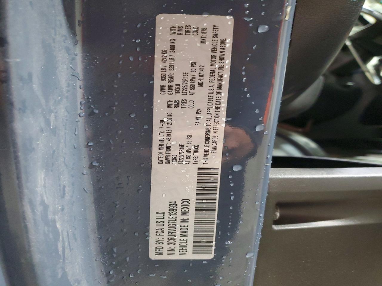 Ram Promaster 3500 High