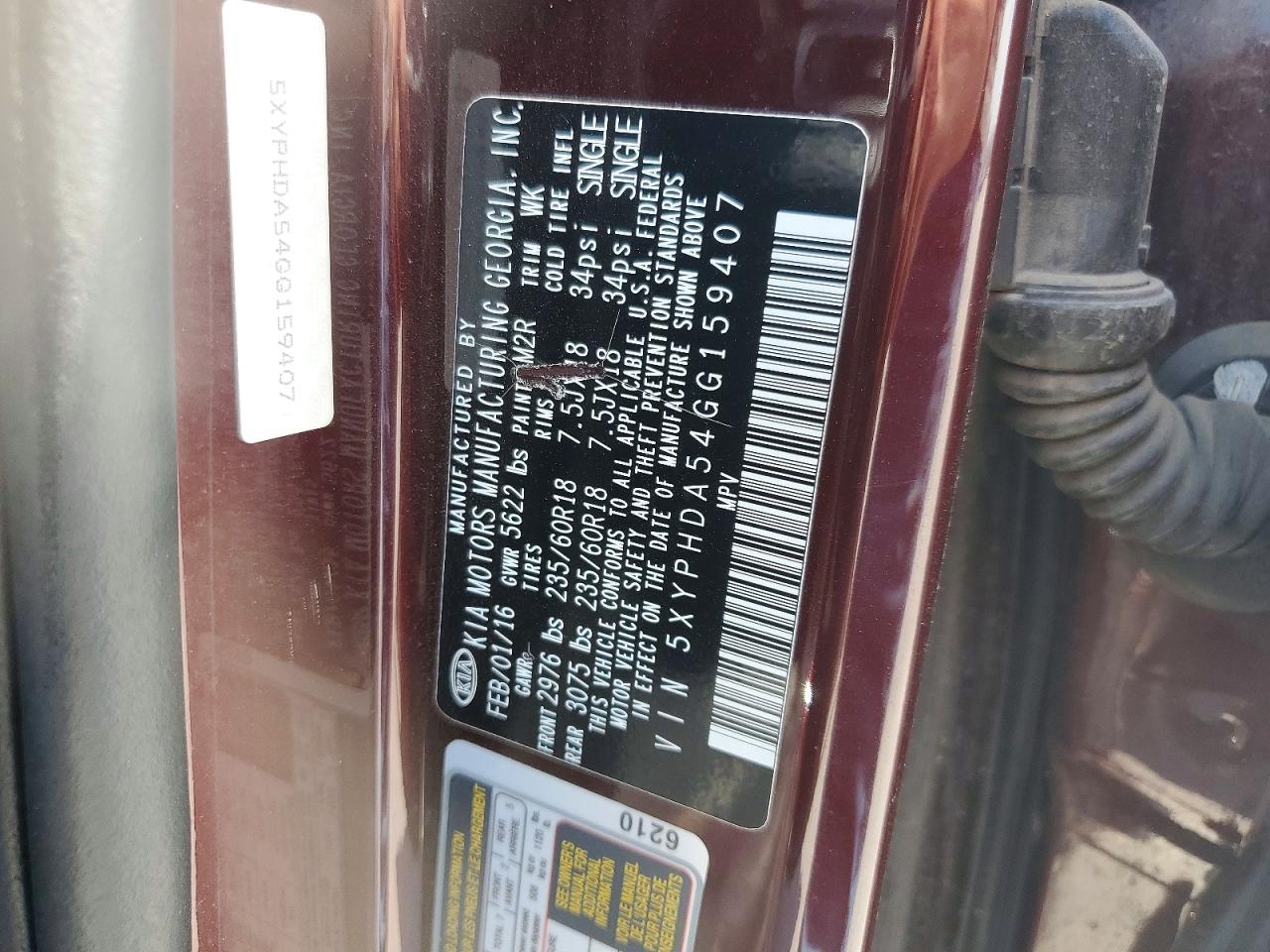 Kia Sorento Ex