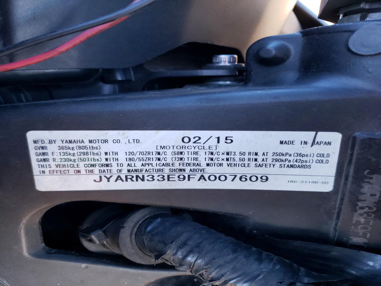 Yamaha Fz 07 09