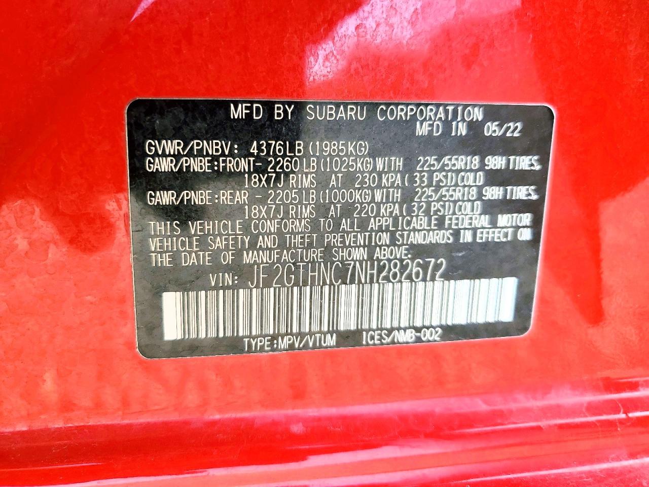 Subaru Crosstrek Limited