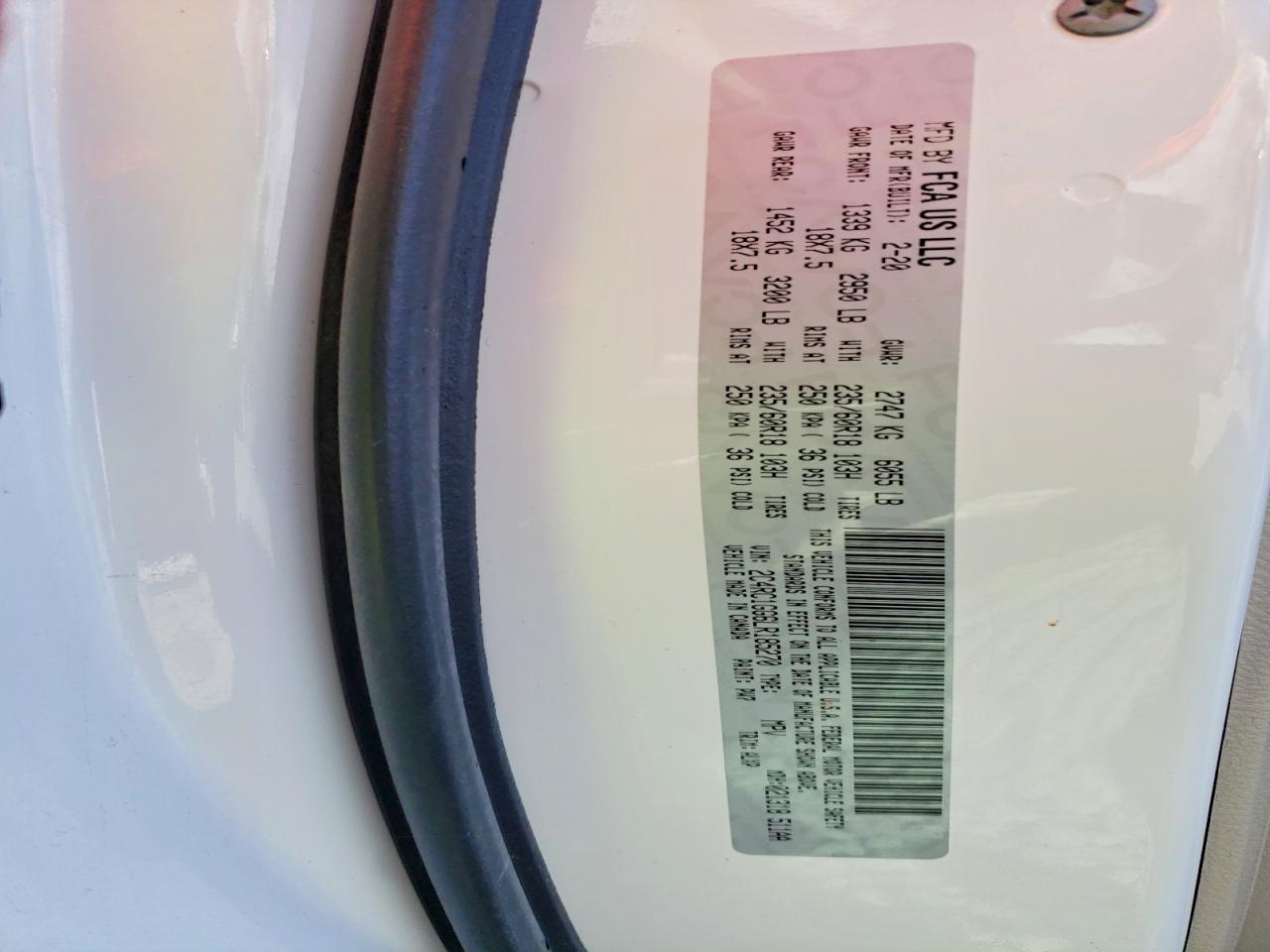 Chrysler Pacifica Limited