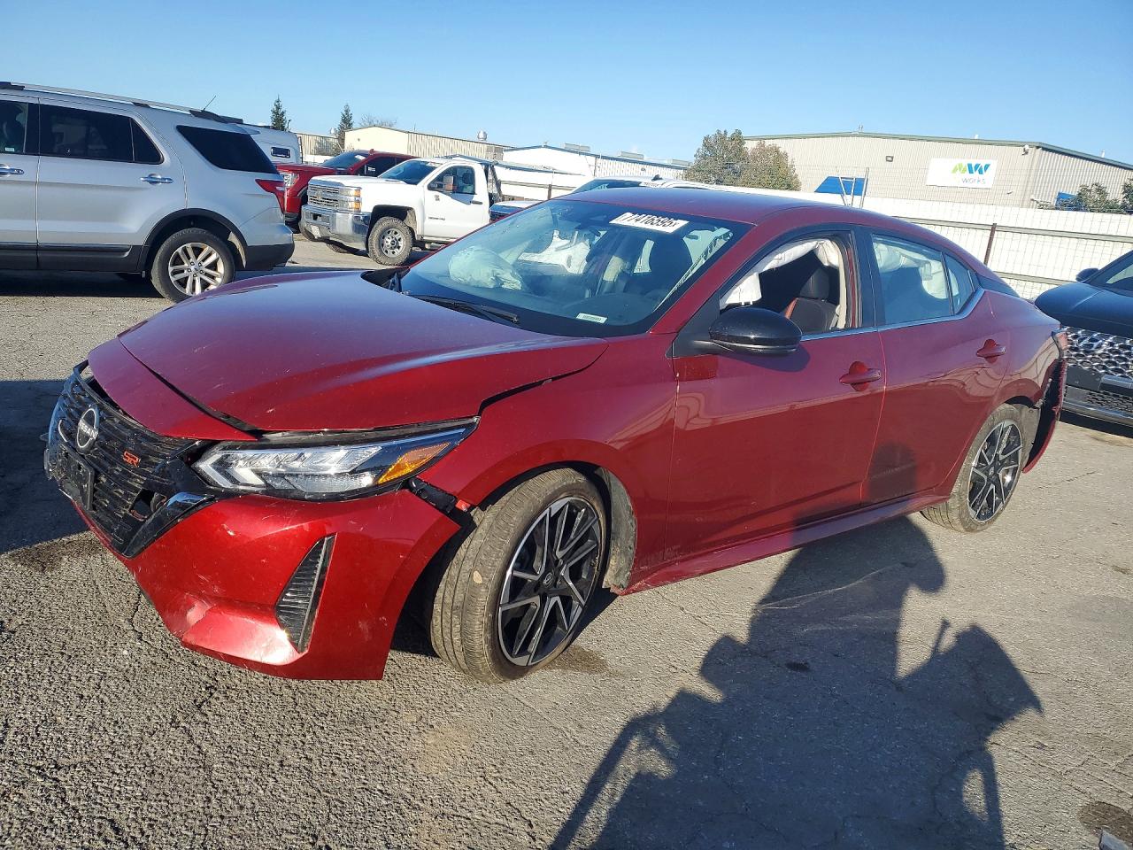 Salvage Nissan Sentra Image