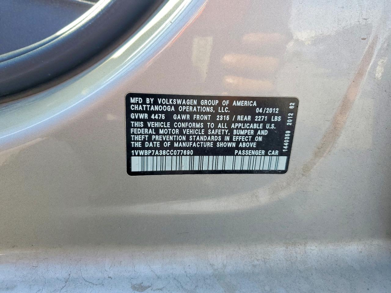 Volkswagen Passat Se