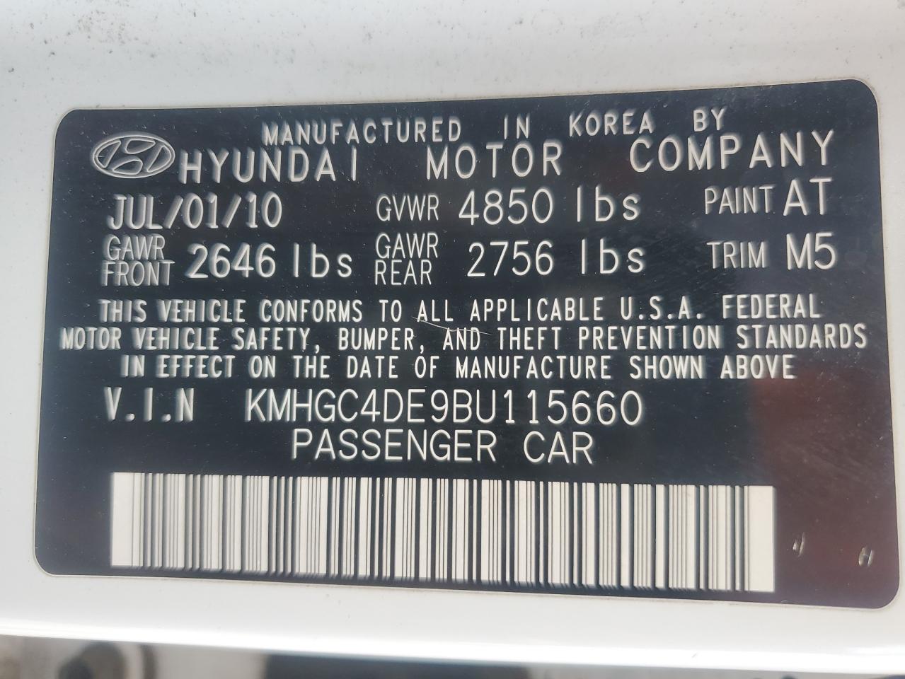Hyundai Genesis 3.8l