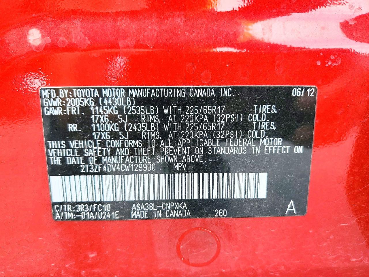 Toyota RAV4 Base