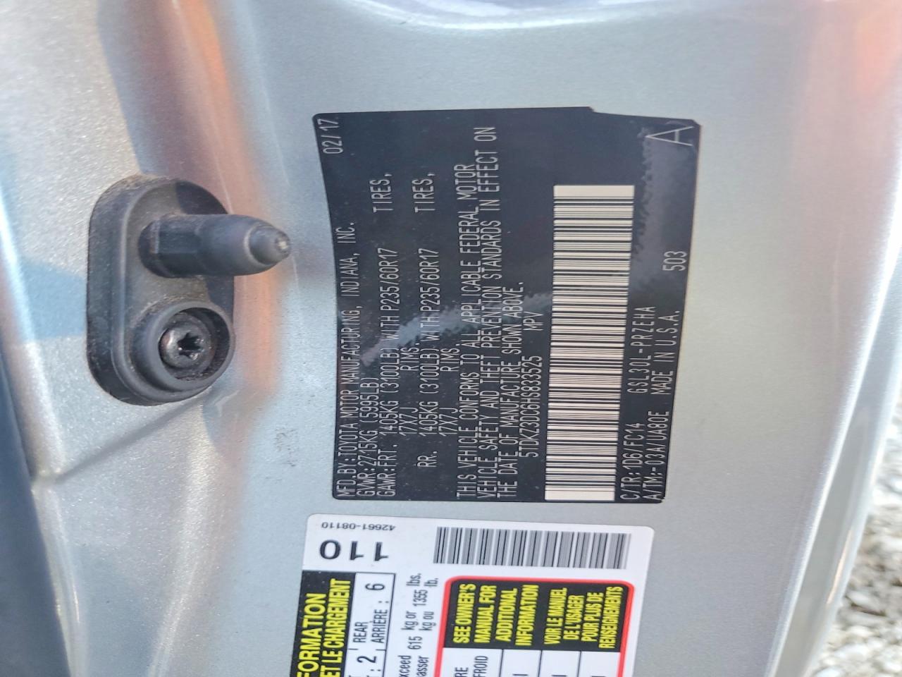 Toyota Sienna Le