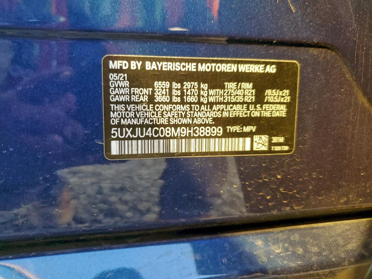 BMW X Series M50i