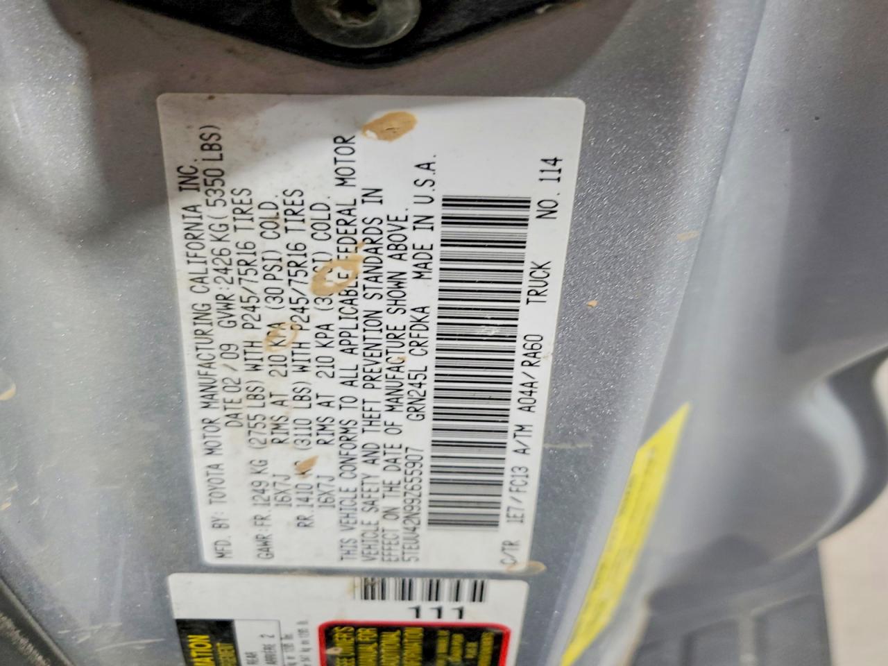 Toyota Tacoma Access Cab