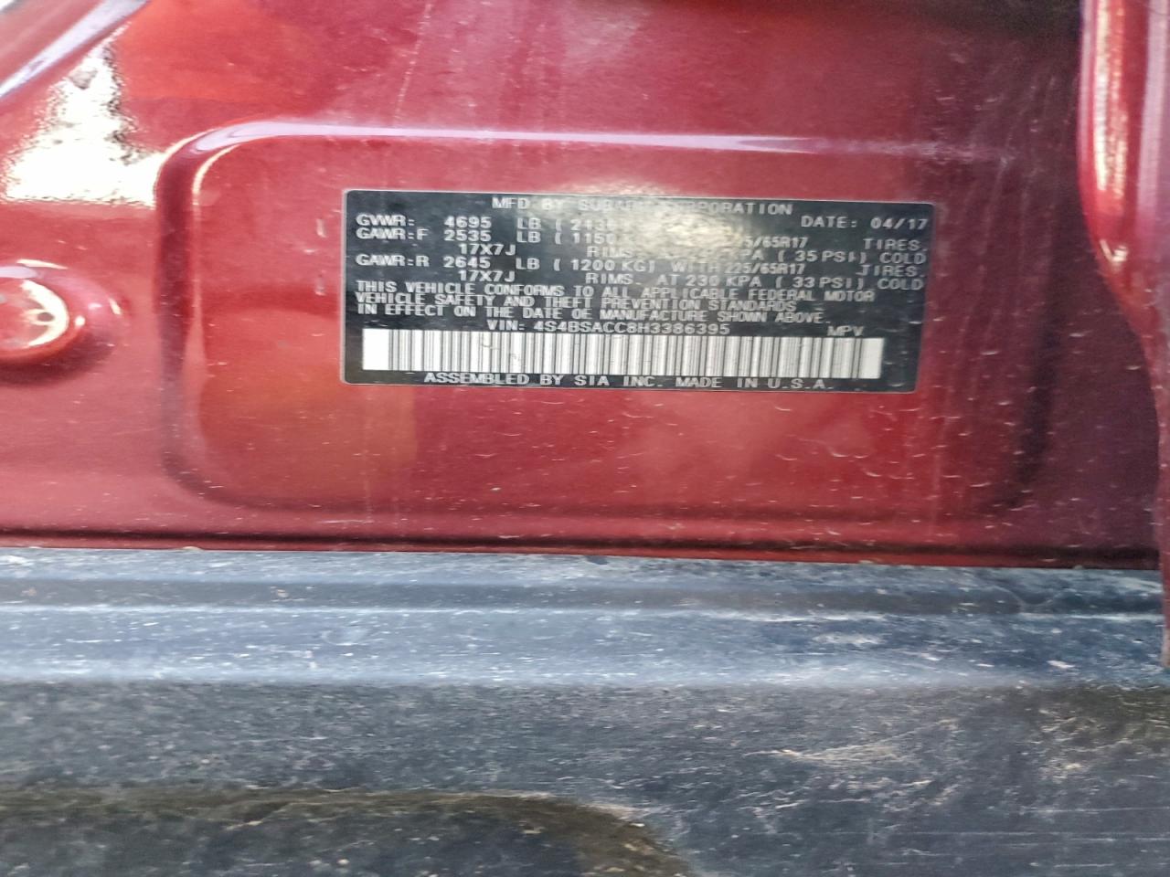Subaru Outback 2.5i Premium