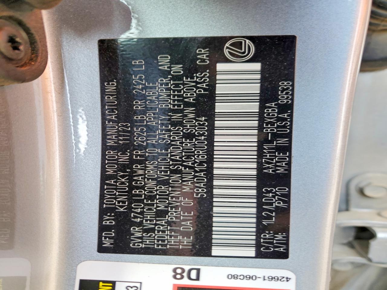 Lexus Es Base