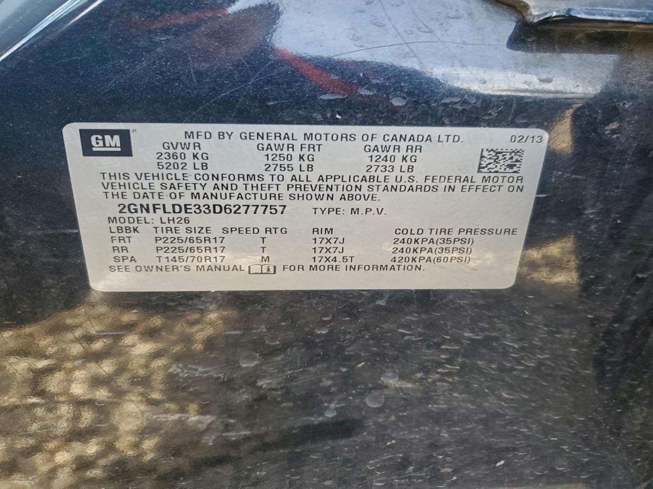 Chevrolet Equinox Lt