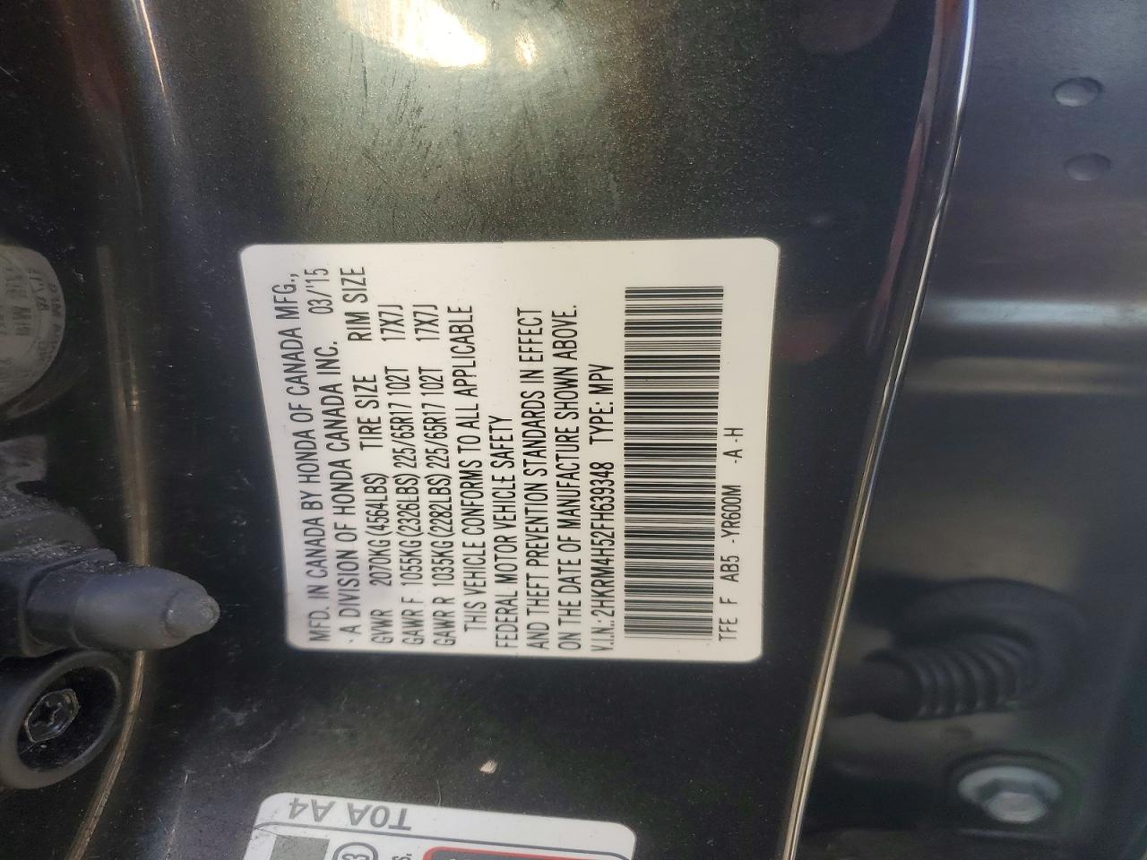 Honda Crv Ex