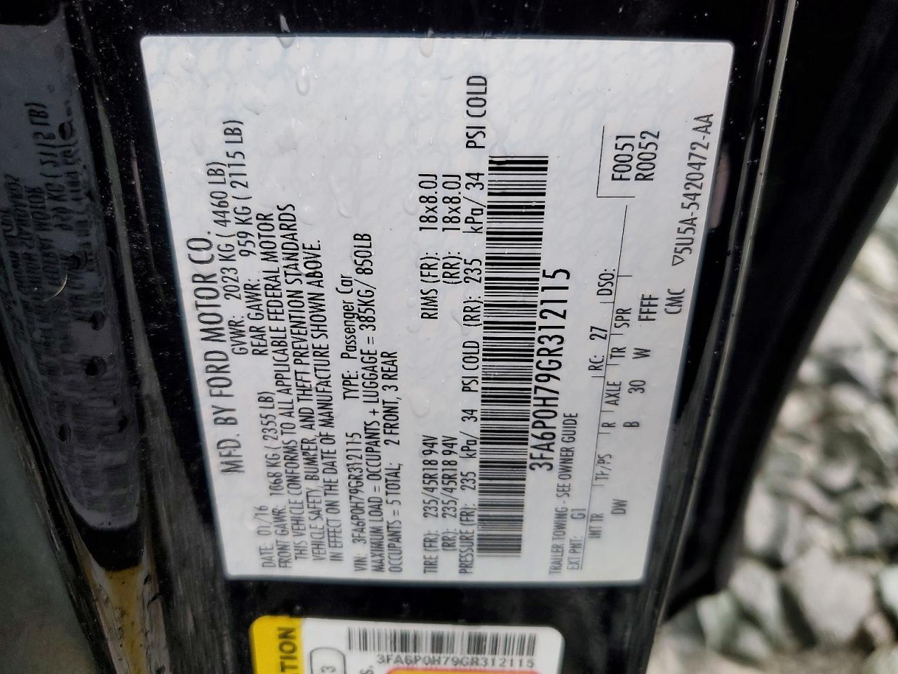 Ford Fusion Se