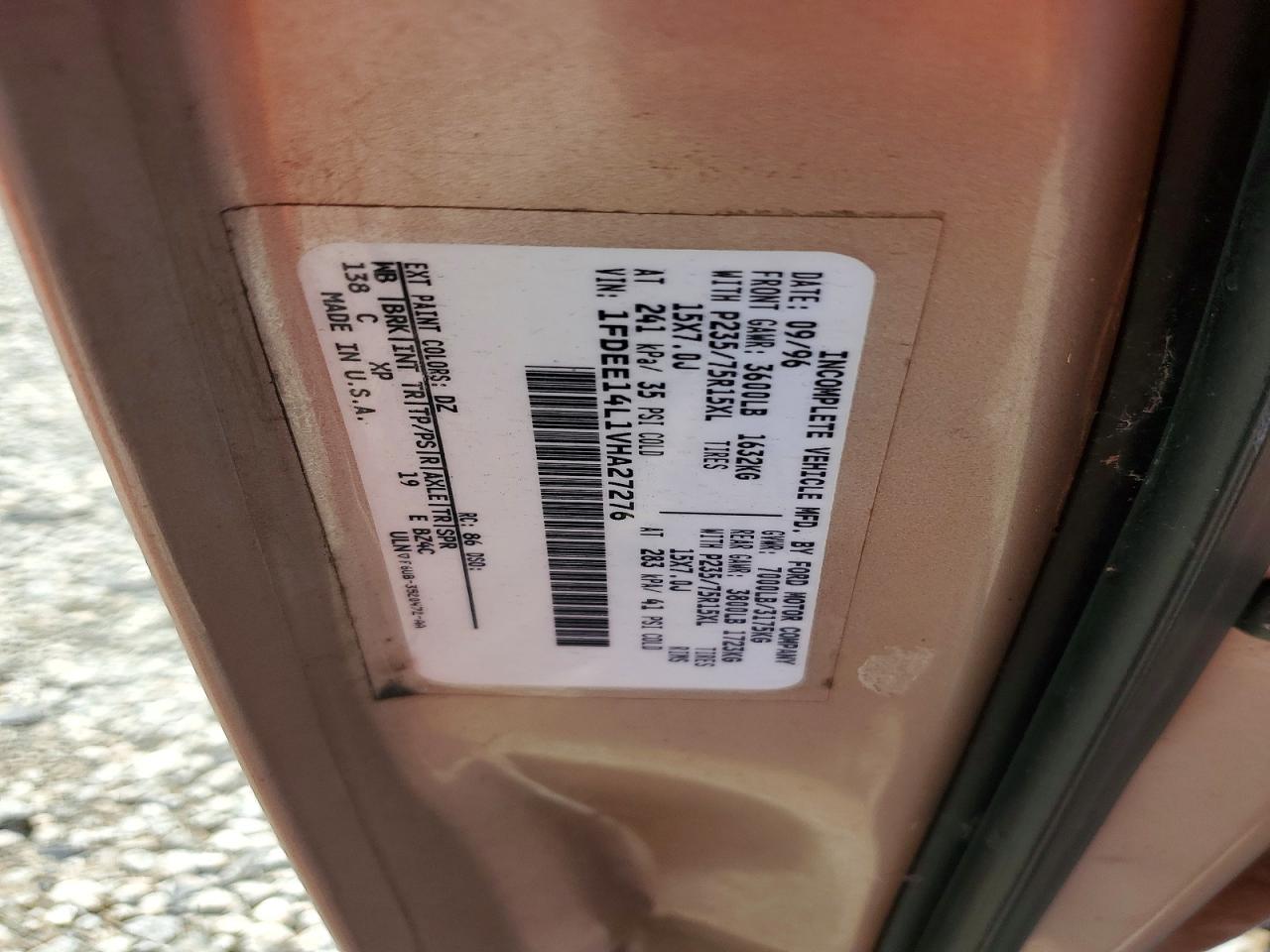 Ford Econoline E150 Van