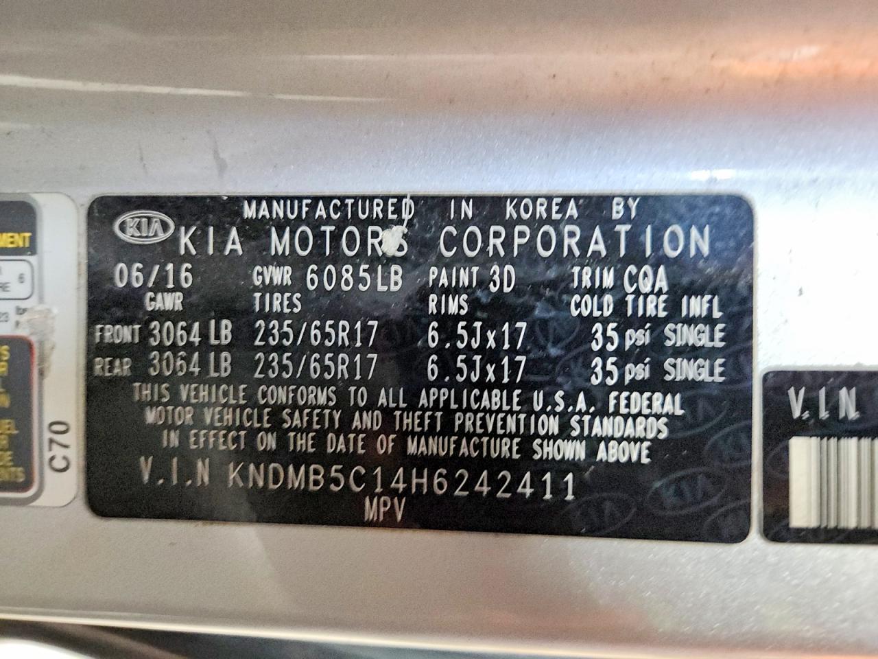 Kia Sedona Lx