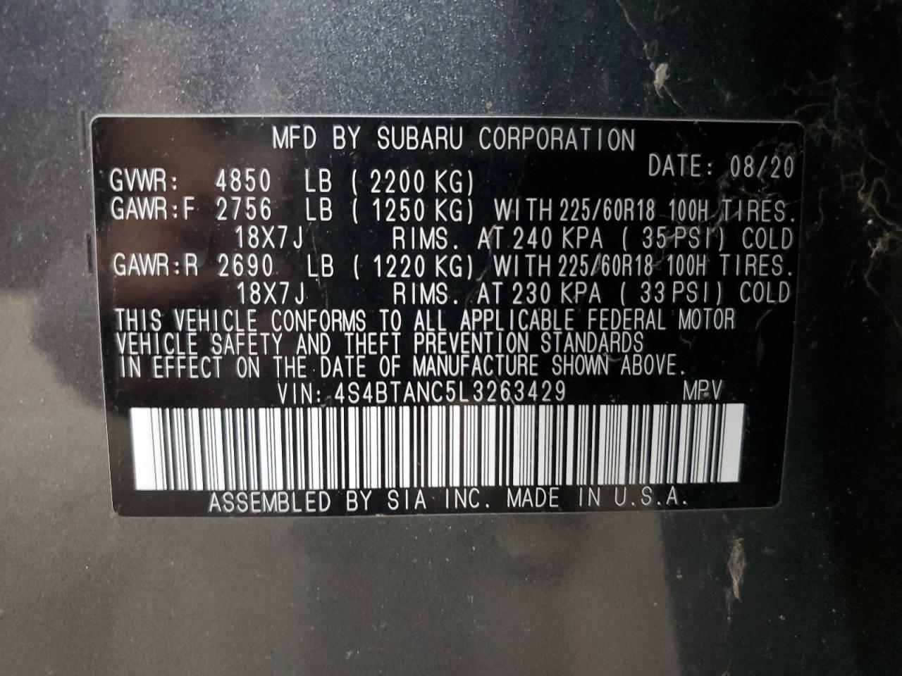 Subaru Outback Limited