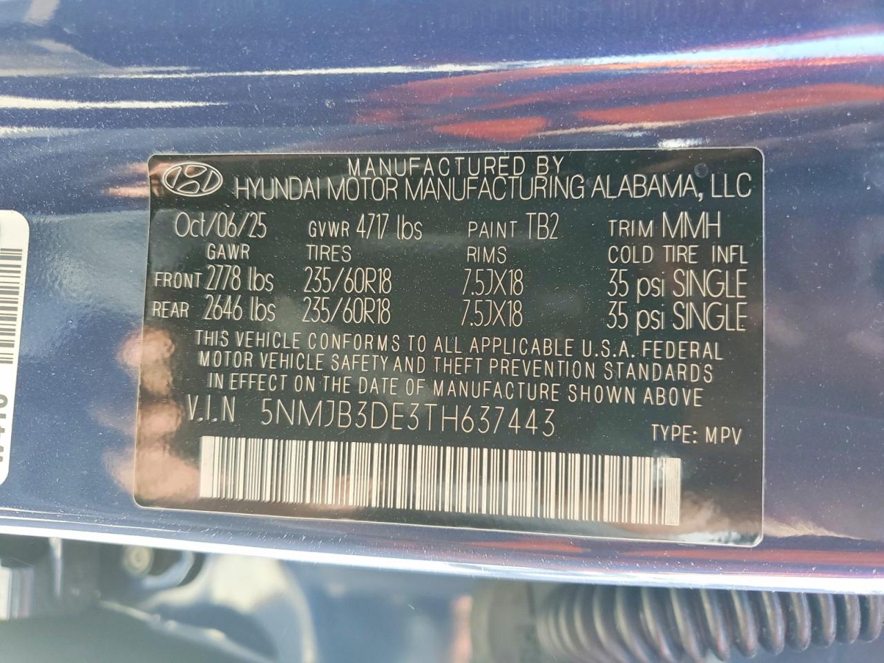 Hyundai TUCSON Sel