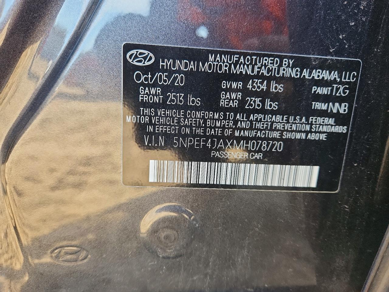 Hyundai SONATA Sel