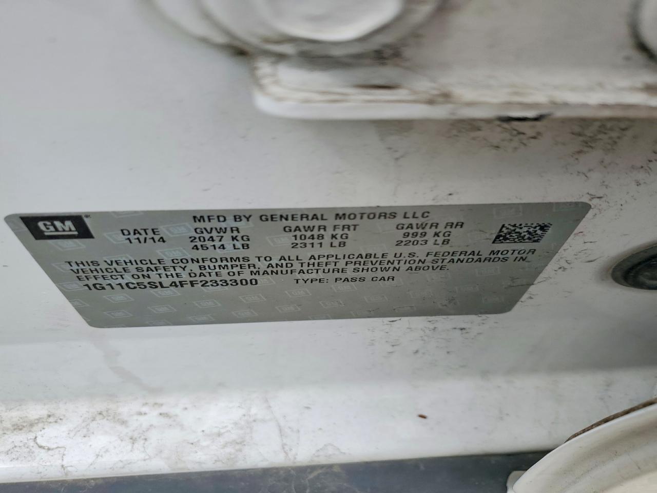 Chevrolet Malibu 1lt