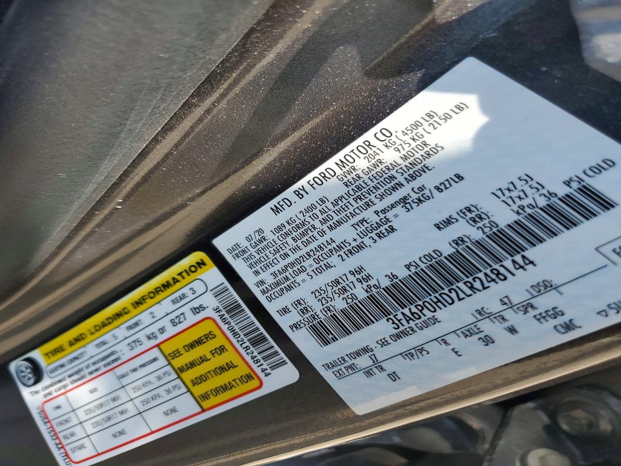 Ford Fusion Se