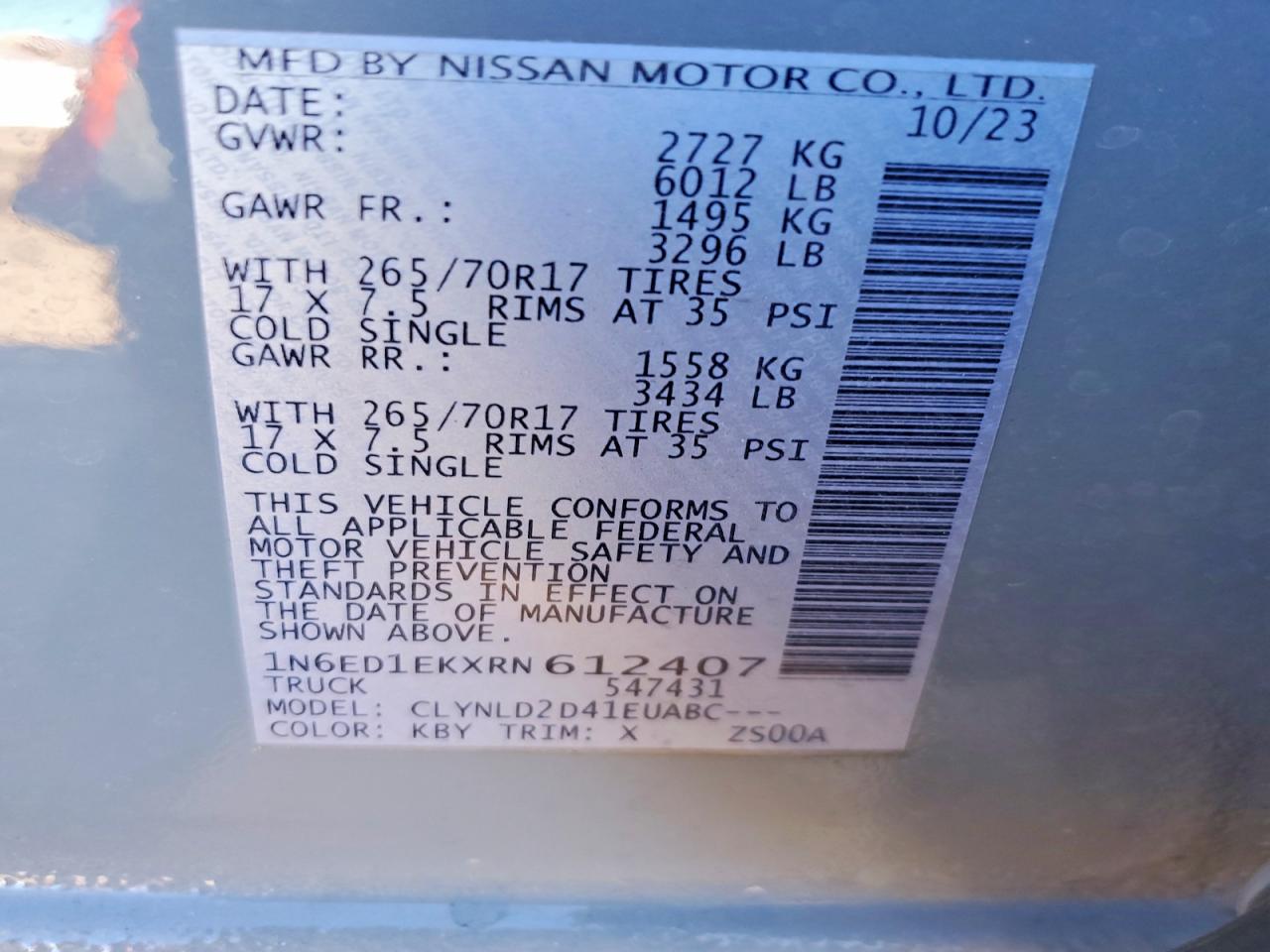 Nissan Frontier Pro-4x