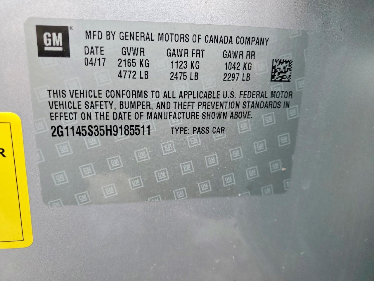 Chevrolet Impala Premier