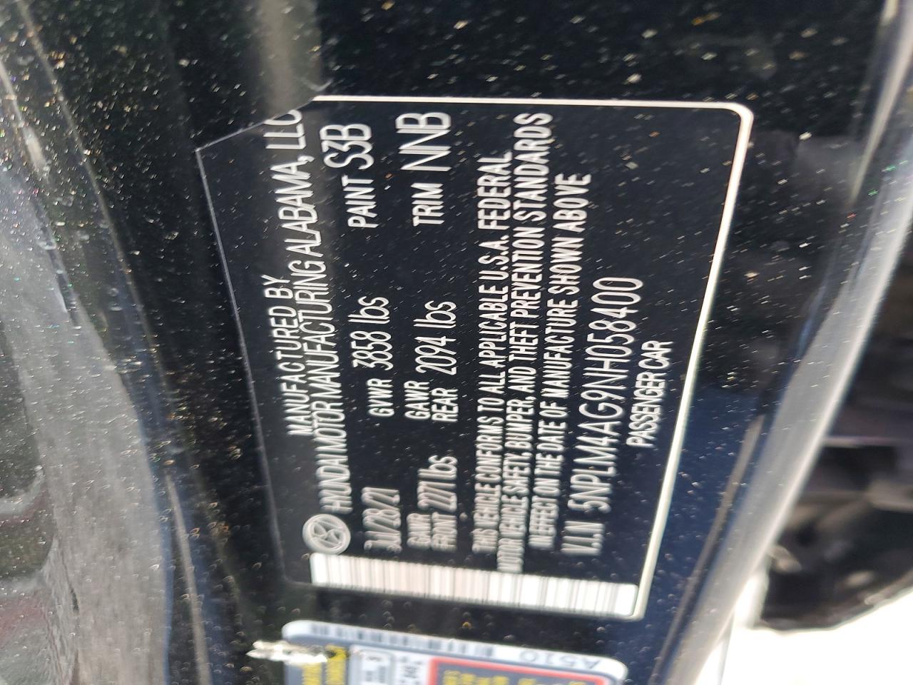 Hyundai ELANTRA Sel