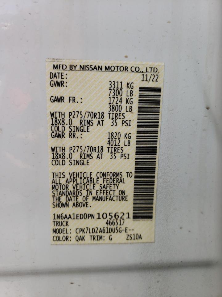 Nissan Titan Sv