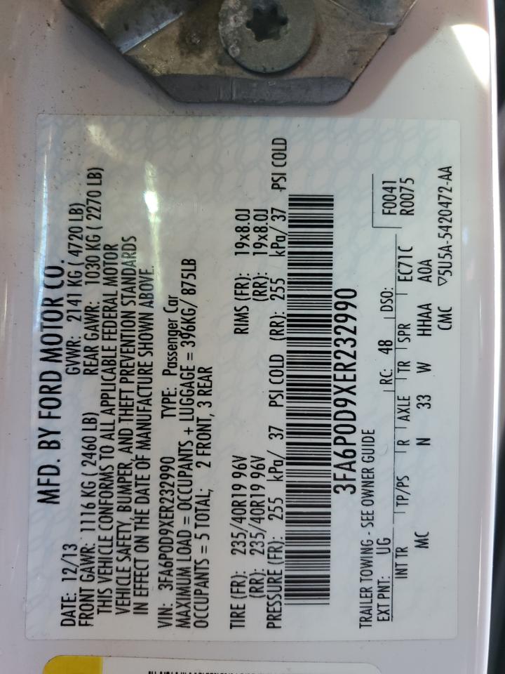 Ford Fusion Titanium