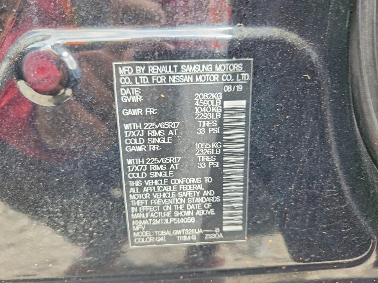 Nissan Rogue Sv