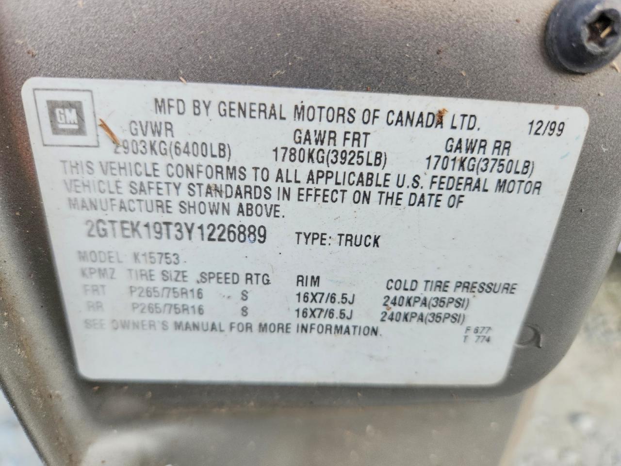 GMC Sierra K1500