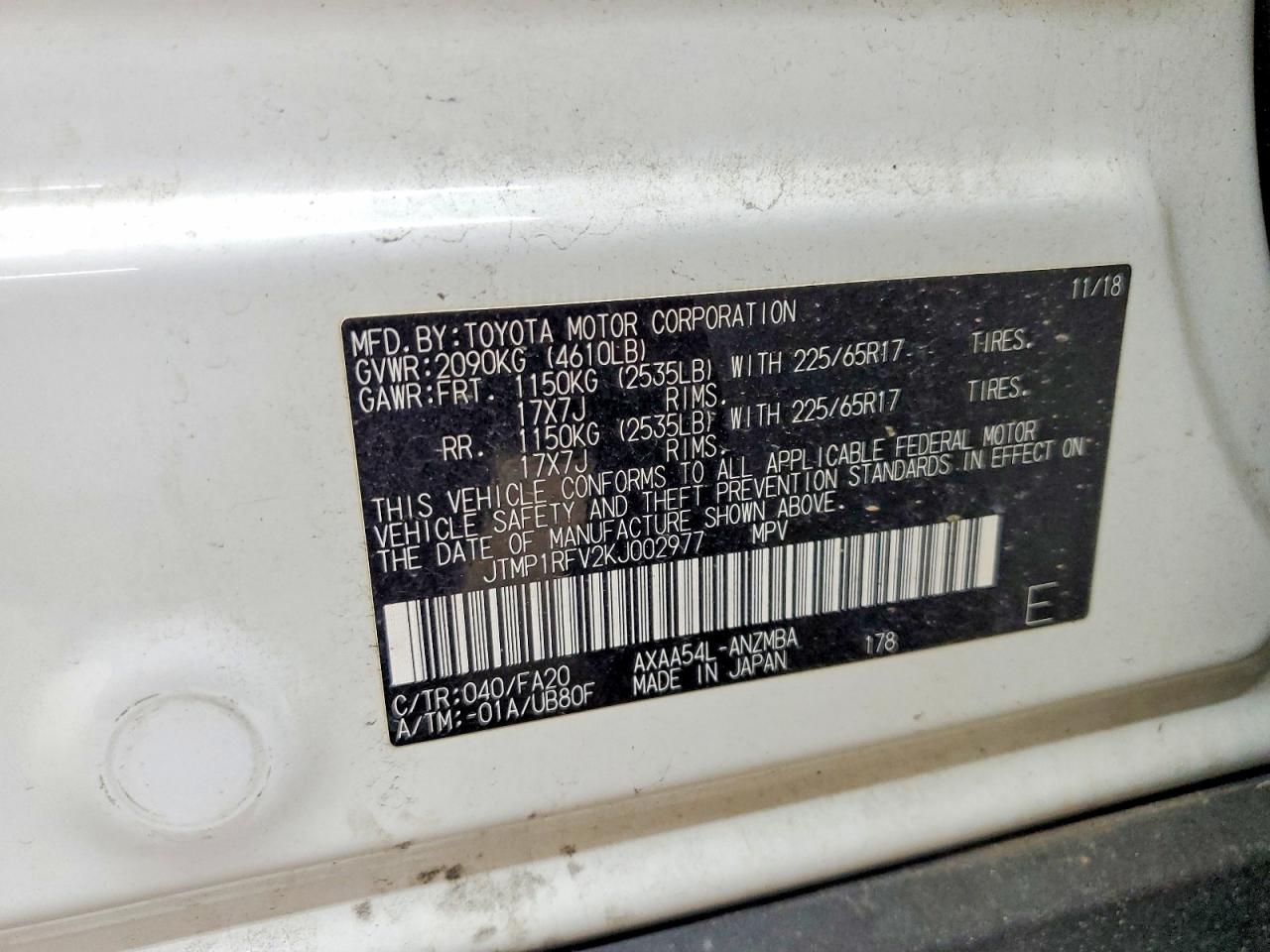 Toyota RAV4 Xle