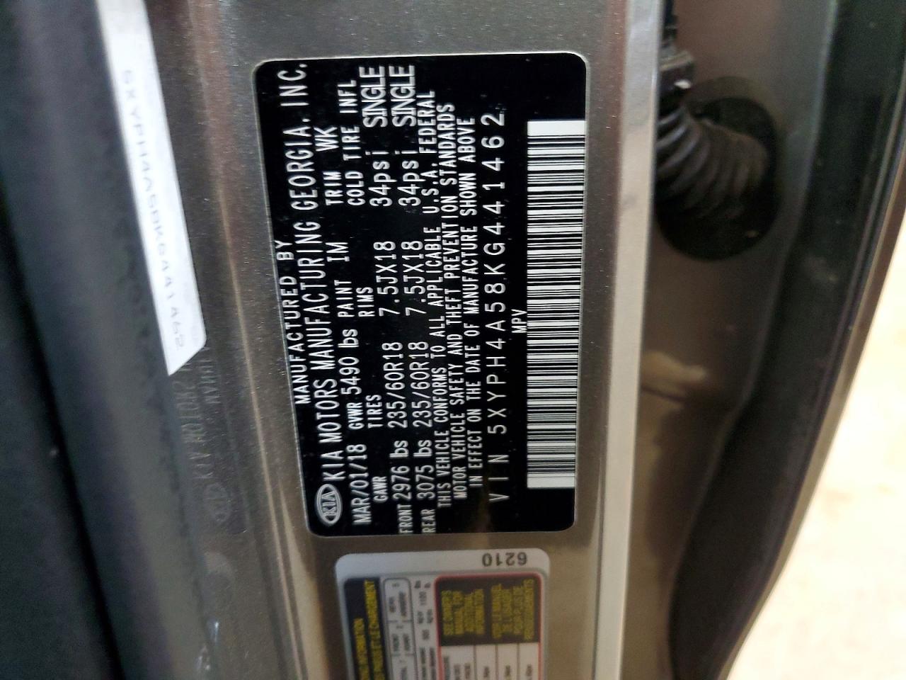 Kia Sorento Ex V6