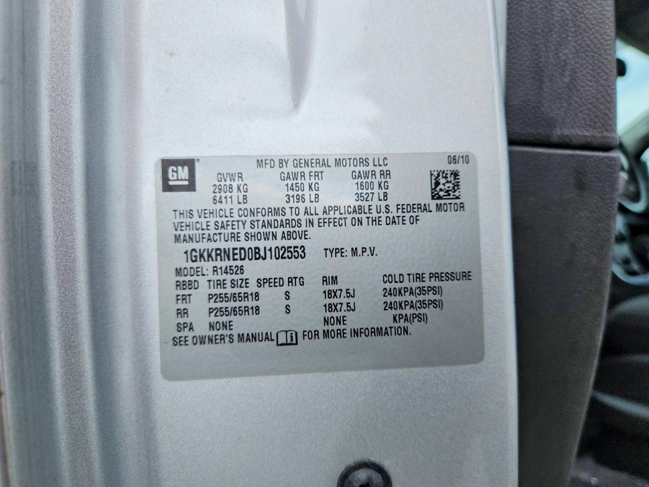 GMC Acadia Sle