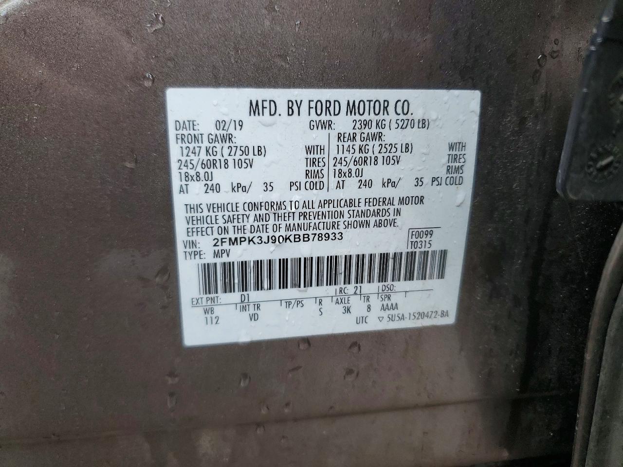 Ford Edge Sel