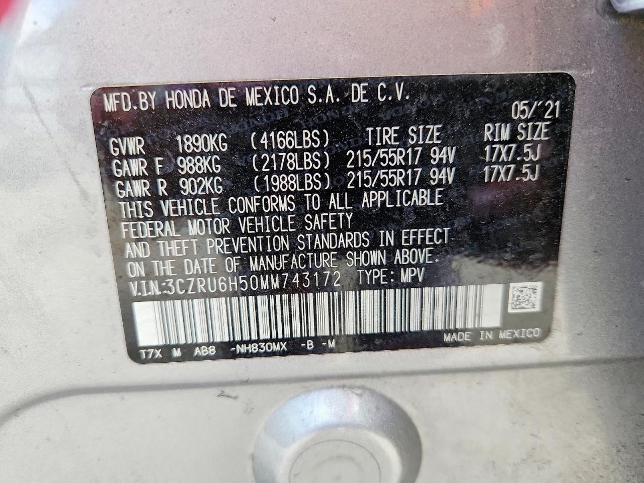 Honda HR-V Ex
