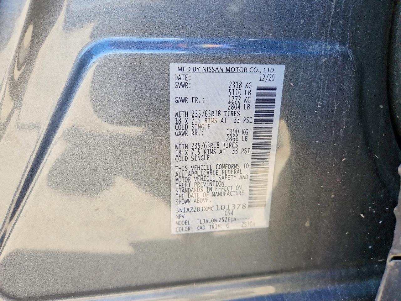 Nissan Murano Sv