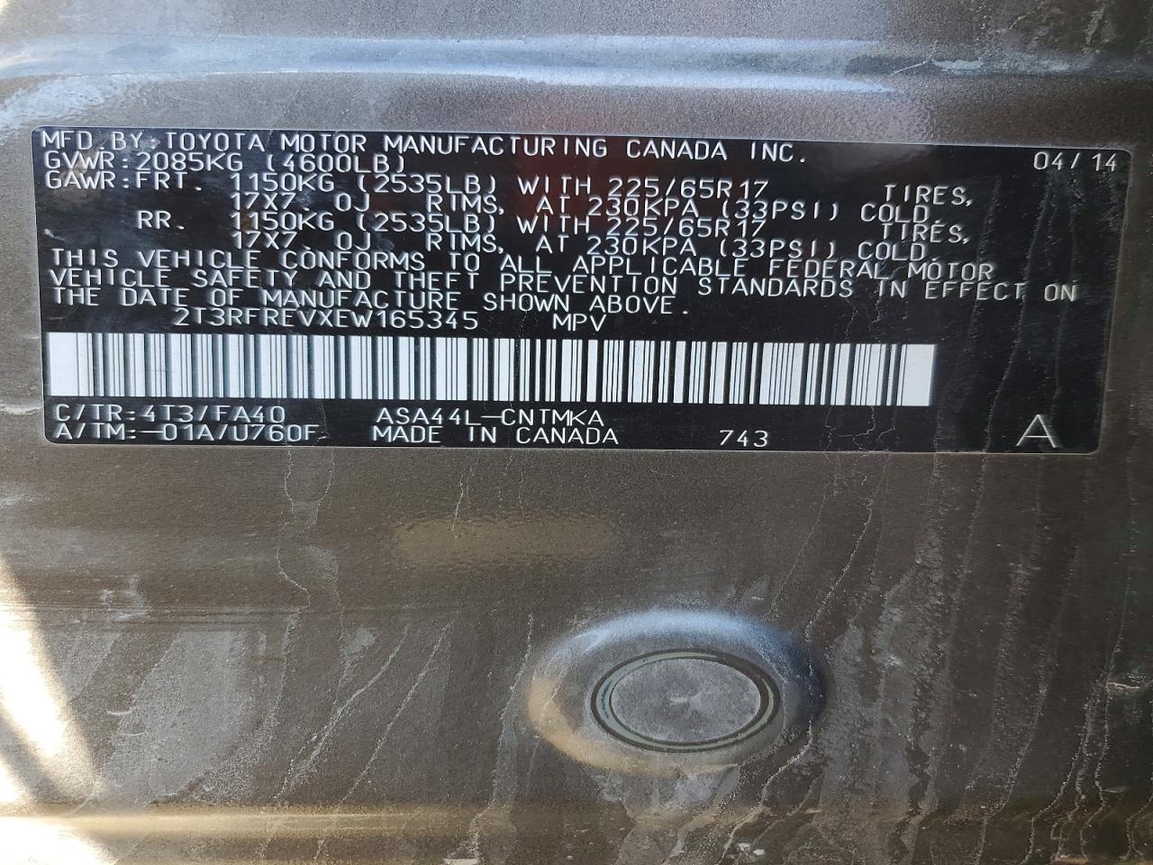 Toyota RAV4 Xle