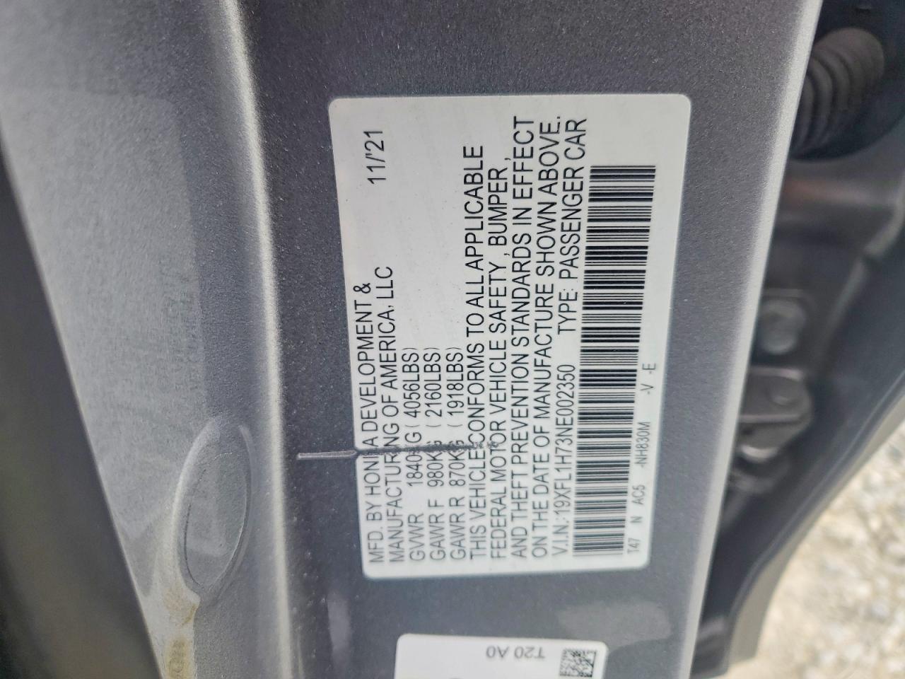 Honda Civic Exl