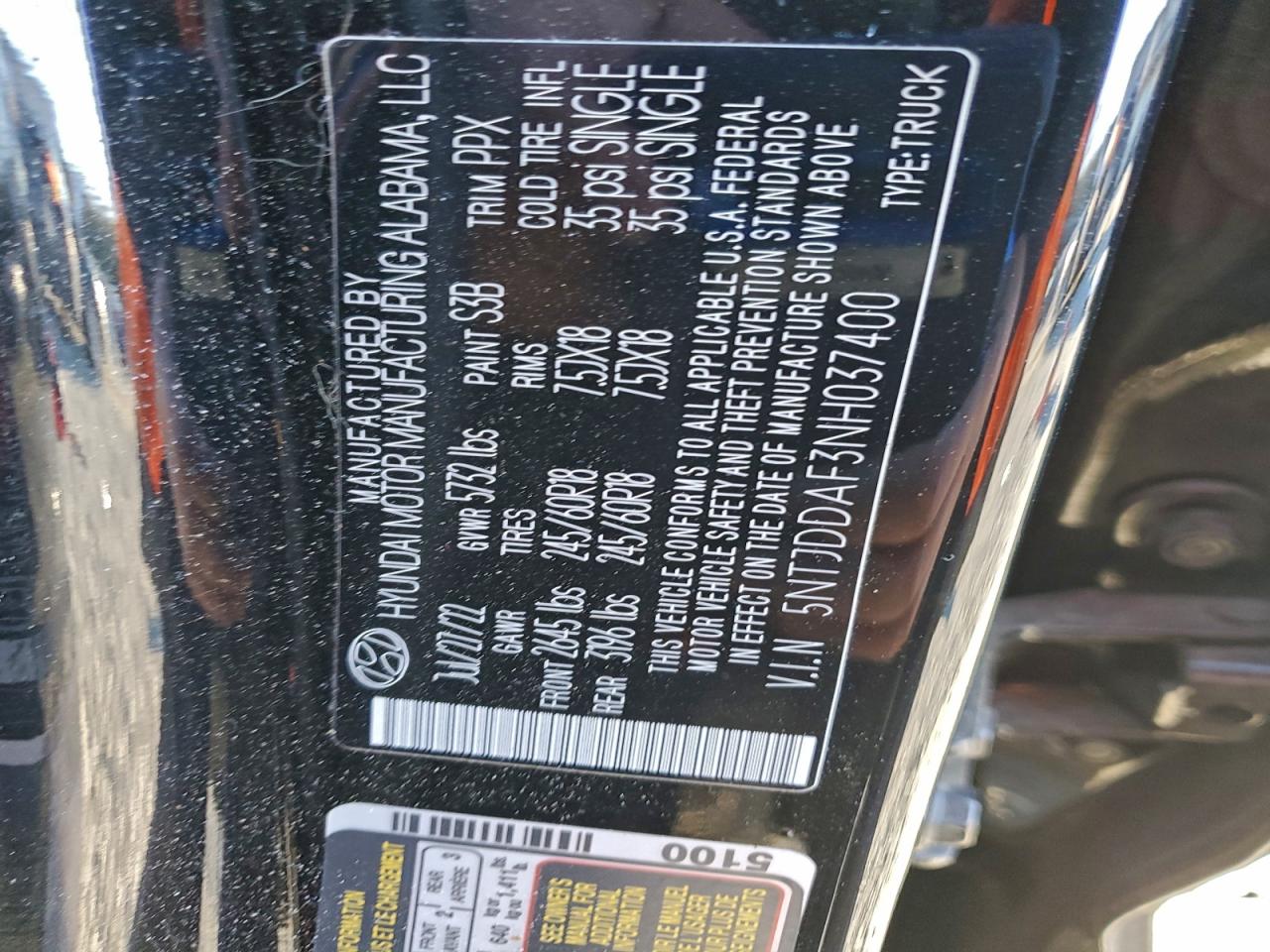 Hyundai SANTA CRUZ Sel Premium