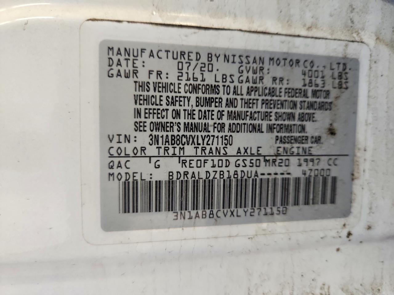 Nissan Sentra Sv