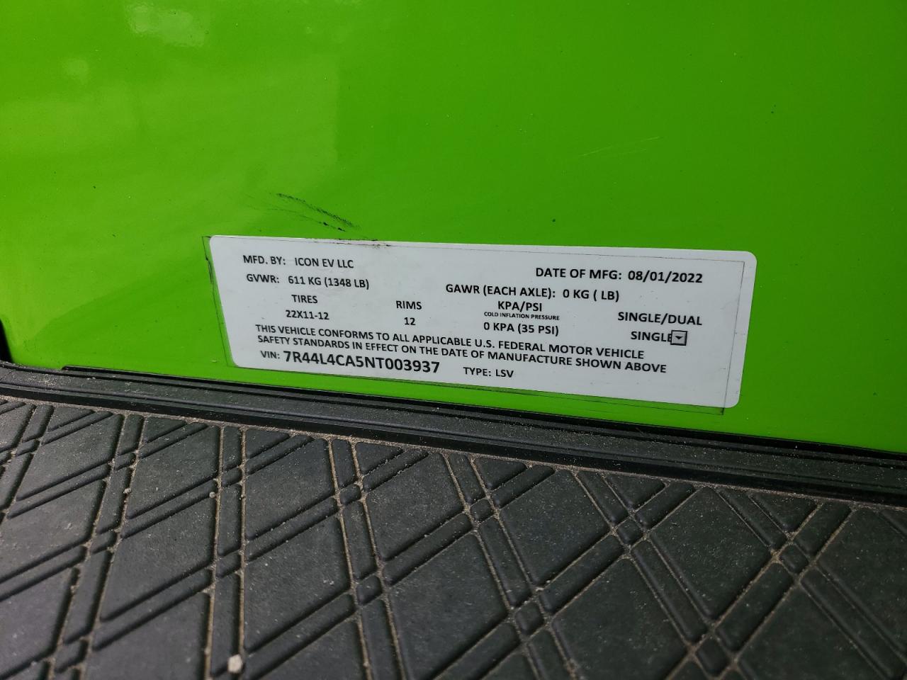 Other Motorcycle Golf Cart