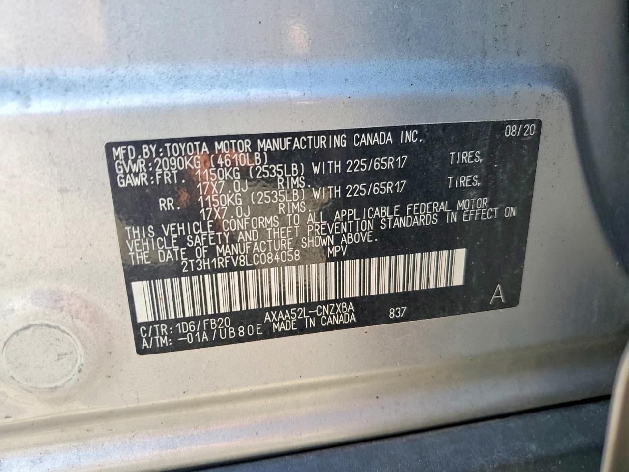 Toyota RAV4 Le
