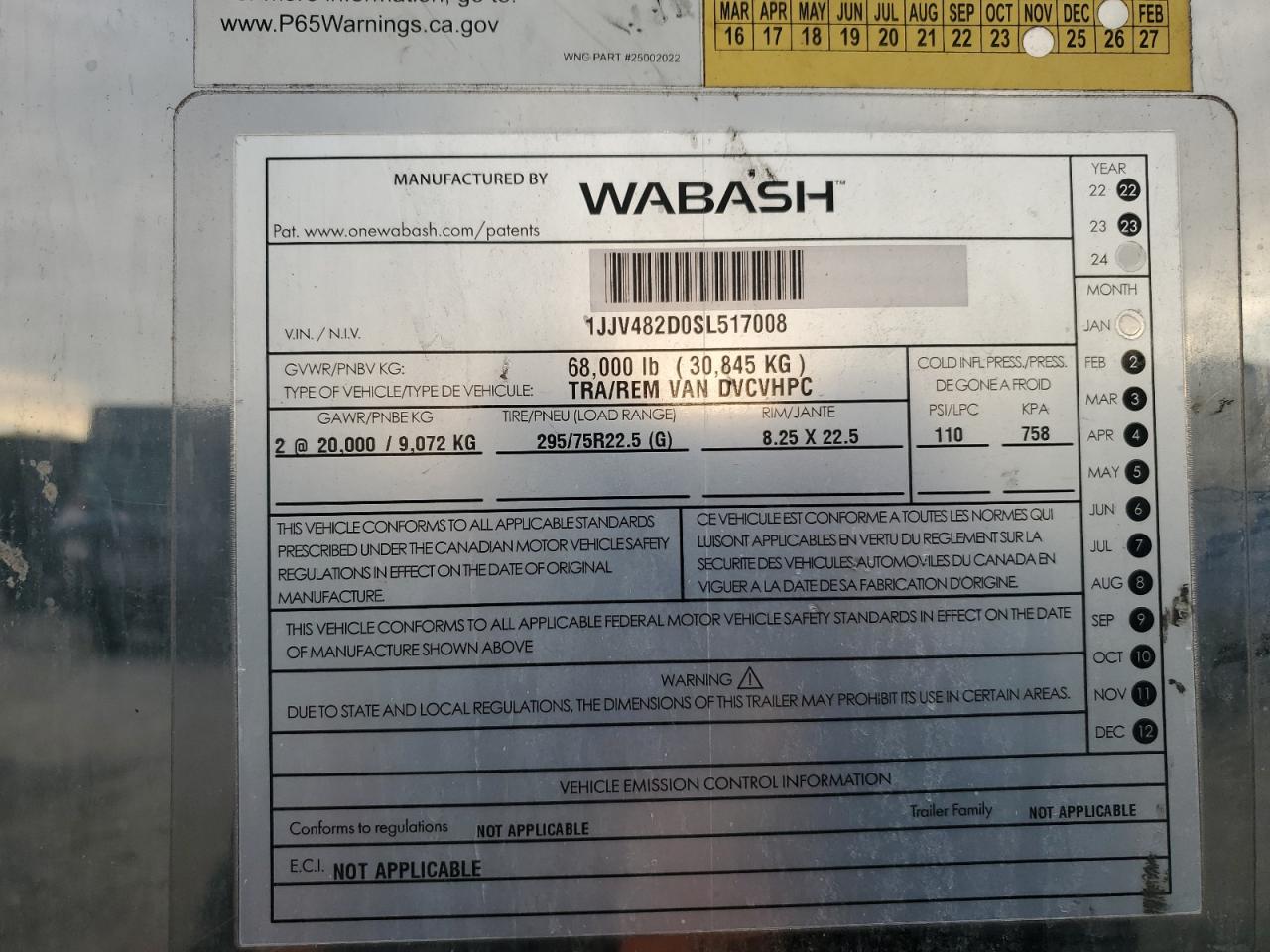 Wabash Dry Van