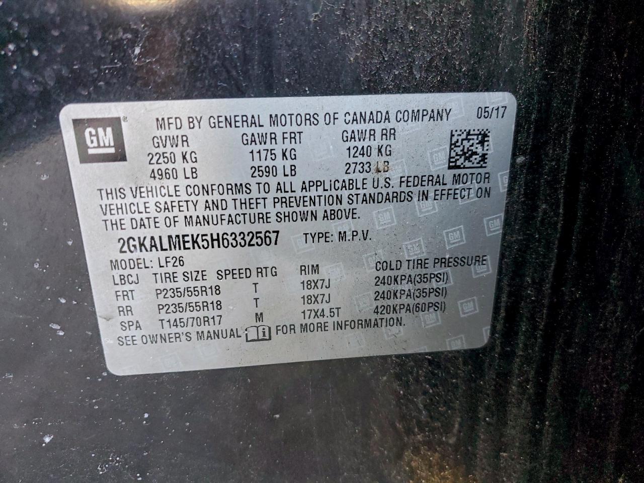 GMC Terrain Sle